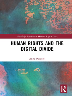 cover image of Human Rights and the Digital Divide